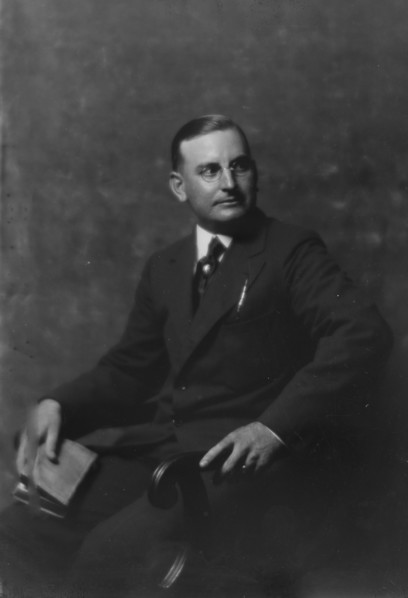 Cassidy, John H., Mr., portrait photograph, 1917 July. Creator: Arnold Genthe.
