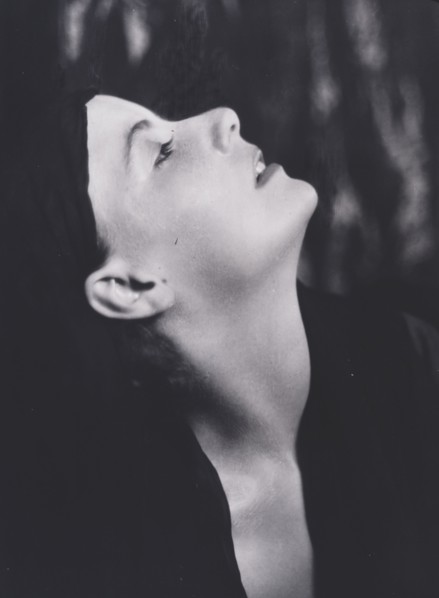 Portrait photograph of Greta Garbo, 1925 July. Creator: Arnold Genthe.