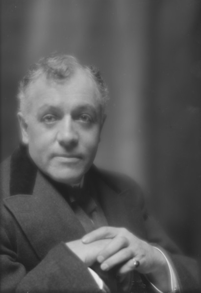Skinner, Otis, portrait photograph, 1912 Apr. 5. Creator: Arnold Genthe.