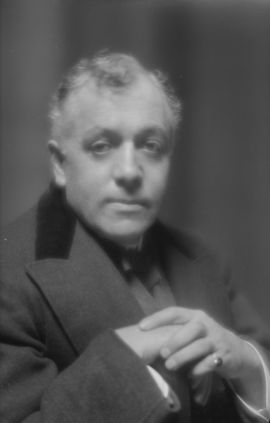 Skinner, Otis, portrait photograph, 1912 Apr. 5. Creator: Arnold Genthe.