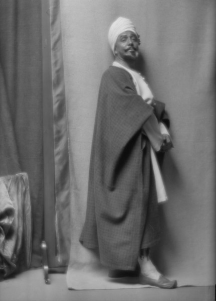 Skinner, Otis, in "Kismet", 1912 Apr. 5. Creator: Arnold Genthe.