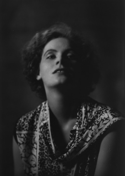 Miss Greta Garbo, portrait photograph, 1925 July 27. Creator: Arnold Genthe.