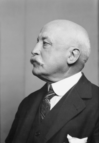 Mr. Galen L. Stone, portrait photograph, c1920s. Creator: Arnold Genthe.