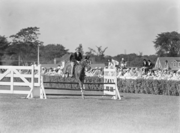 East Hampton horse show, 1934. Creator: Arnold Genthe.