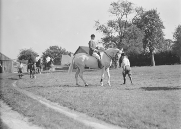 East Hampton horse show, 1936. Creator: Arnold Genthe.