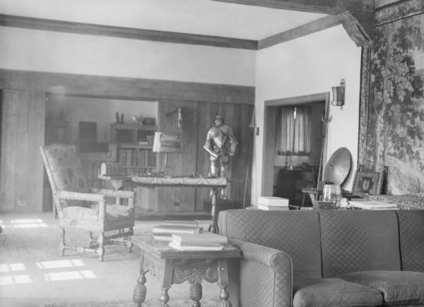 Residence of Thomas E. Martson, interiors, 1932. Creator: Arnold Genthe.