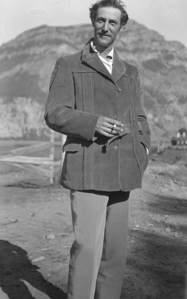 Movie set for a western, between 1896 and 1942. Creator: Arnold Genthe.