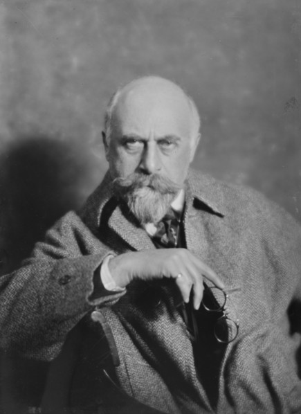 Mr. Albert Sterner, portrait photograph, 1918 Feb. 8.  Creator: Arnold Genthe.