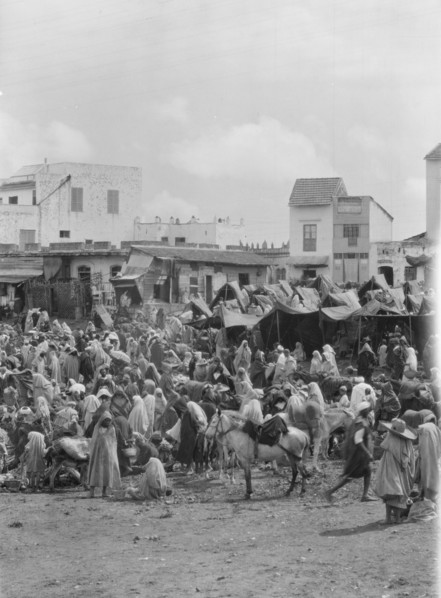 Travel views of Morocco, 1904. Creator: Arnold Genthe.