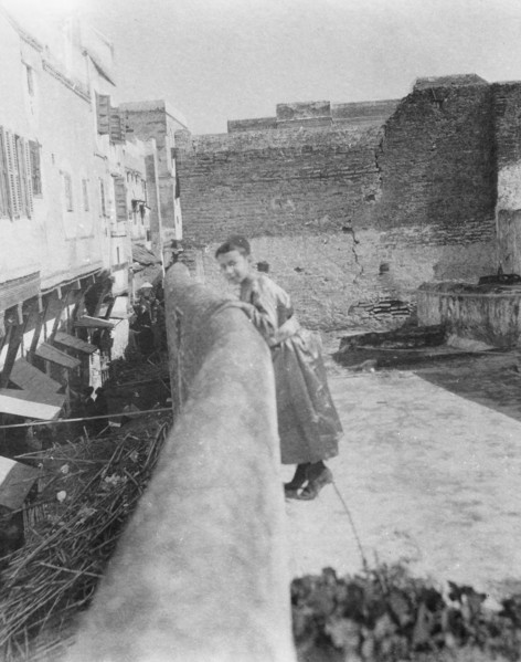 Travel views of Morocco, 1904. Creator: Arnold Genthe.