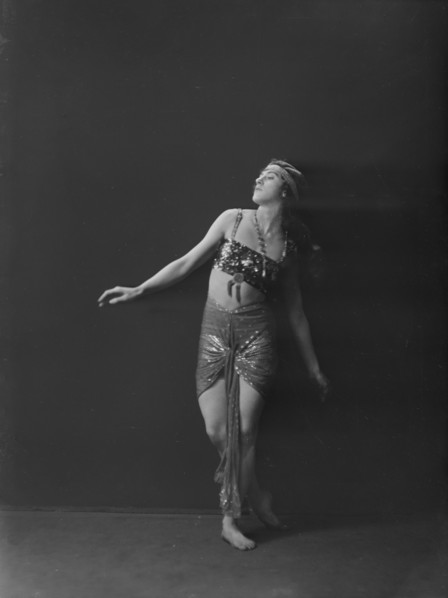 Miss Yvonne, 1918 Dec. 30. Creator: Arnold Genthe.