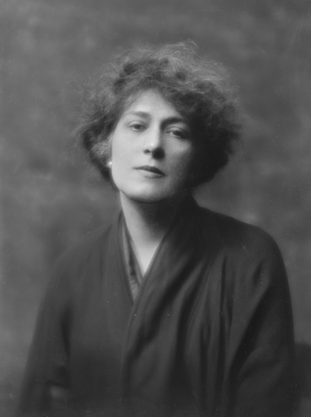 Schroder, E.A., Mrs., portrait photograph, 1916. Creator: Arnold Genthe.