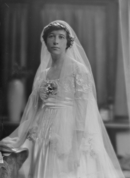 Stimson, Henry B., Mrs., portrait photograph, 1915. Creator: Arnold Genthe.