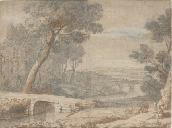 The Rest on the Flight into Egypt, late 17th century. Creator: Claude Lorrain.