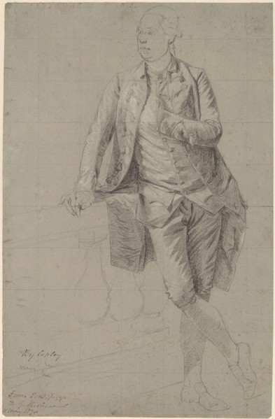 A Gentleman, 1776/1780. Creator: John Singleton Copley.