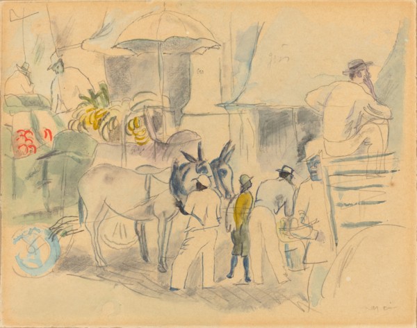 Havana, c. 1915-1920. Creator: Jules Pascin.