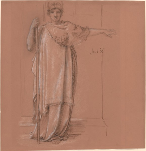 Minerva, 1886. Creator: Edward John Poynter.