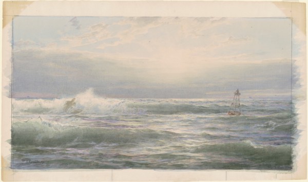 The Bell Buoy, 1894. Creator: William Trost Richards.