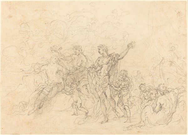The Marriage of Bacchus and Ariadne. Creator: Francesco Solimena.