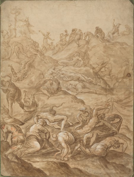 The Brazen Serpent. Creator: Jacopo Tintoretto.