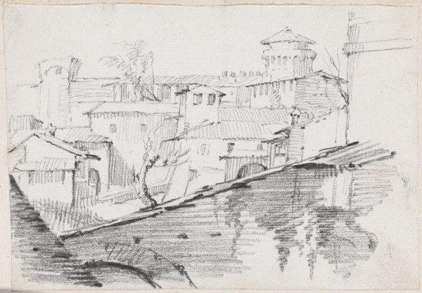 The Forno inside the Walls of the Vatican, 1744/1750. Creator: Joseph-Marie Vien the Elder.