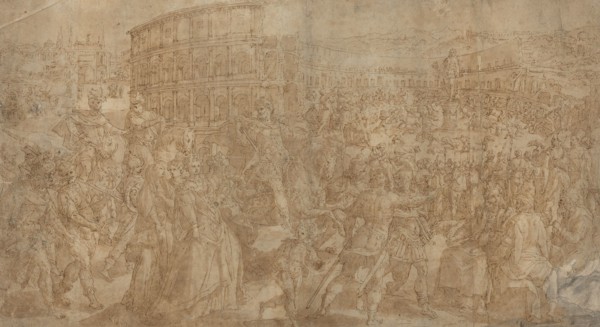 A Roman Triumph. Creator: Martin de Vos.