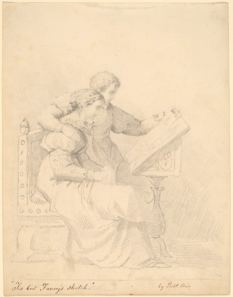Tis but Fancy's Sketch, 1850s. Creator: Robert Walter Weir.
