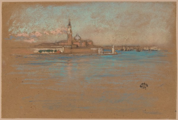 The Church of San Giorgio Maggiore, 1880. Creator: James Abbott McNeill Whistler.