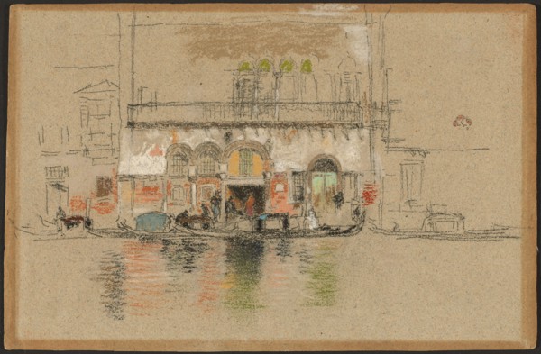 The Palace; white and pink, 1879/1880. Creator: James Abbott McNeill Whistler.