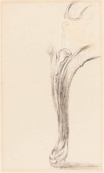 Study of a Chair Leg. Creator: David Wilkie.