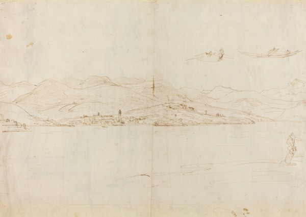 Lago Maggiore, c. 1700. Creator: Gaspar van Wittell.