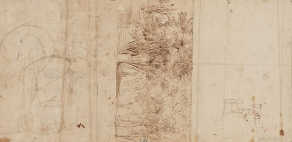 The Gardens of the Villa Medici, 1710-1720. Creator: Gaspar van Wittell.