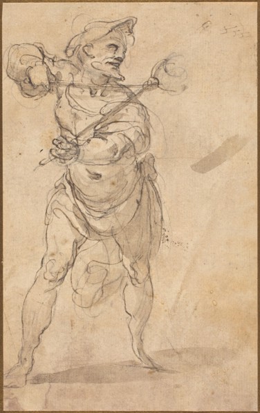 A Tormentor With Tongs. Creator: Zuccaro, Taddeo, follower of.