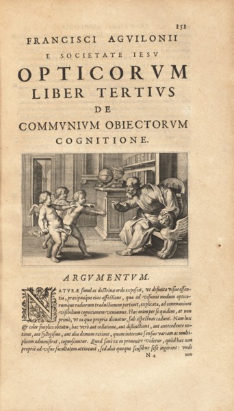 Opticorum Libri Sex, published 1613. Creators: Theodoor Galle, François d'Aguilon.