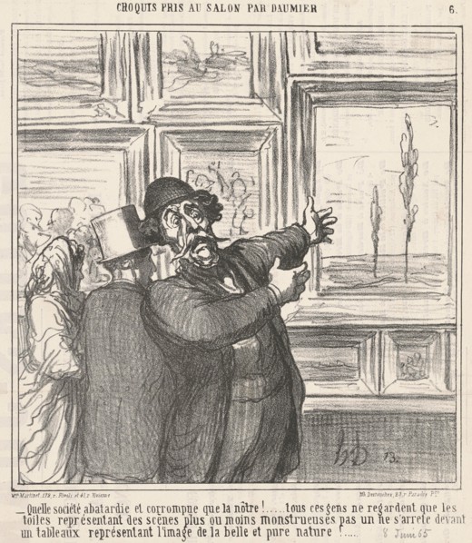 Quelle société abatardie et corrompue que la notre!..., 19th century.  Creator: Honore Daumier.
