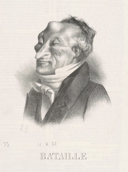 Bataille (Alex. Simon Pataille), 19th century. Creator: Honore Daumier.