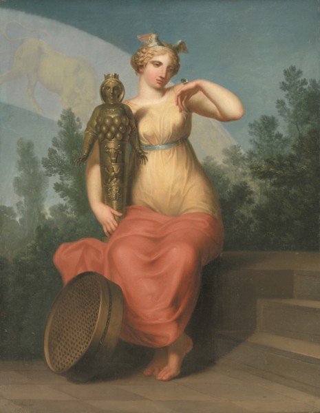 Philosophy. Allegorical figure., 1800. Creator: Nicolai Abraham Abildgaard.