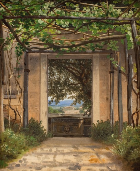 A Pergola, Italy, 1814-1816. Creator: CW Eckersberg.
