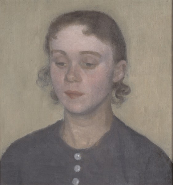 The Artist's Wife, Ida Hammershoi, née Ilsted, 1894. Creator: Vilhelm Hammershøi.