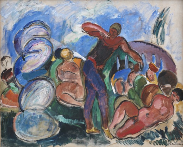 Composition with Figures, 1916. Creator: Jens Adolf Emil Jerichau.