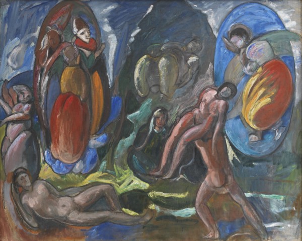 The Creation of Eve. Composition. Opus II, 1915. Creator: Jens Adolf Emil Jerichau.