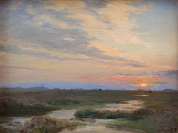 Evening at Skagen, 1893. Creator: Peder Severin Kroyer.
