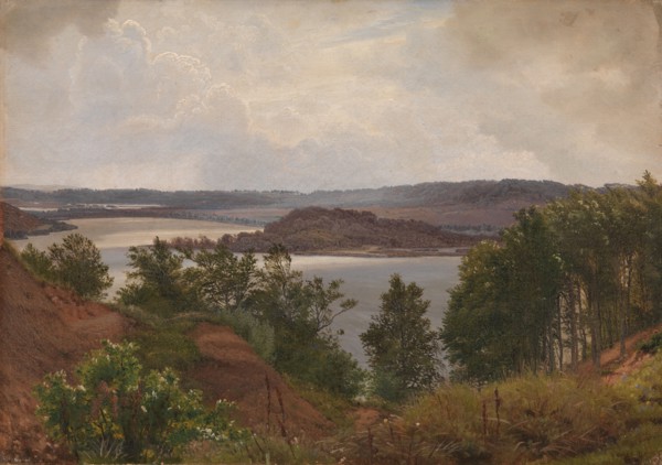 The Lakes at Laven near Silkeborg, 1875. Creator: Vilhelm Kyhn.