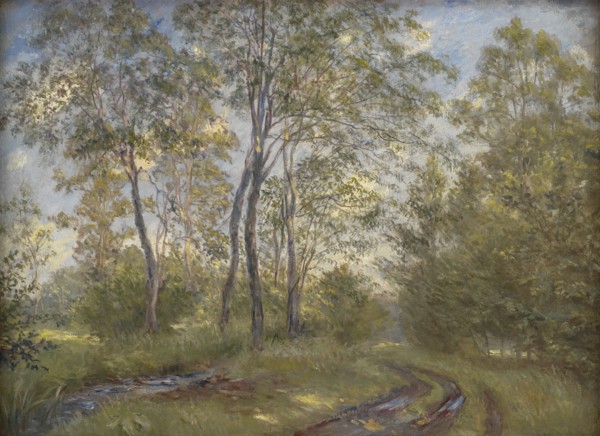 A River near Meilgård Manor, Jutland, 1894. Creator: Theodor Esbern Philipsen.