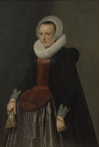 Portrait of a Lady, 1621. Creators: Nicolaes Eliasz Pickenoy, Michiel van Mierevelt.