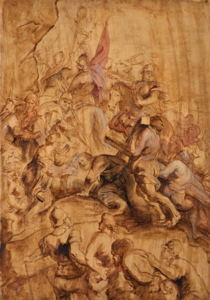 The Ascent to Calvary. The Bearing of the Cross, 1634. Creator: Peter Paul Rubens.