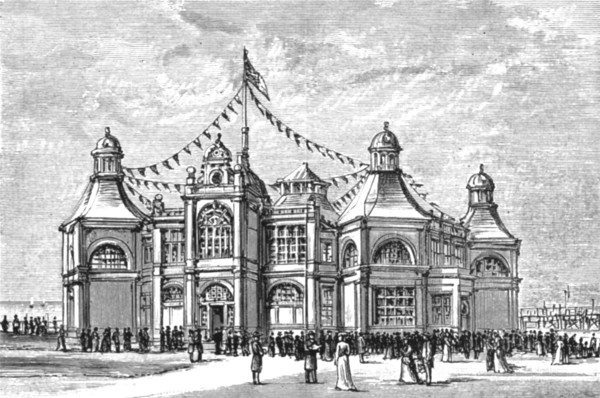 'The Church Congress at Ryhl, North Wales and Views in the Neighbourhood; The New Pier...', 1891. Creator: Unknown.