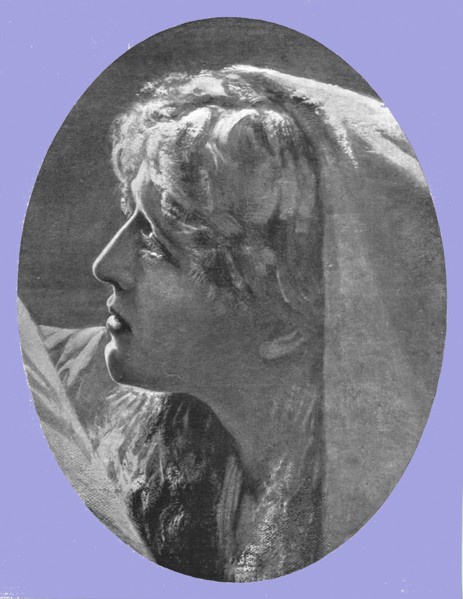 ''The Head of Mary Magdalene; from "The Return from Calvary" after Herbert Schmalz', 1891. Creator: Herbert Gustave Schmalz.