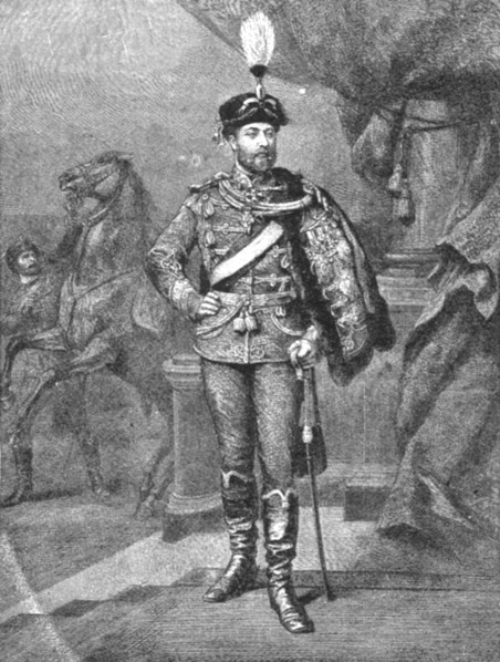 ''H.R.H. The Prince of Wales as Honorary Colonel of the Blucher (Fifth Prussian) Hussars', 1891. Creator: Unknown.