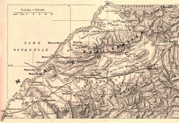 ''La plaine d'Oudjda; Afrique du nord', 1914. Creator: Unknown.